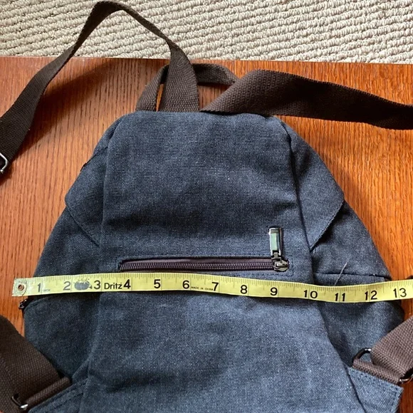 JOSEKO CANVAS BACKPACK , RUCKSACK SCHOOLBAG Anti-theft - Picture 15 of 16